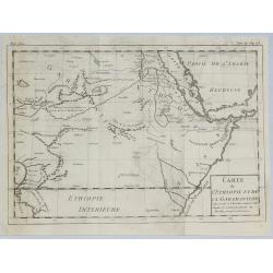 Carte de L'Ethiopie et de la Garamandtide.