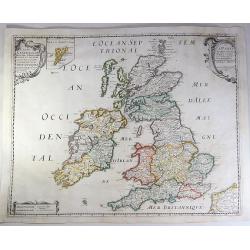 Carte Generale Des Royaume d'Angleterre, Ecosse et Irelande.