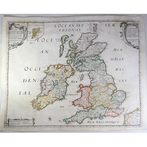 Old map image download for Carte Generale Des Royaume d'Angleterre, Ecosse et Irelande.