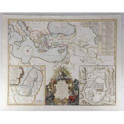 Carte des Voyages de Notre Seigneur Jesus Christ. . .