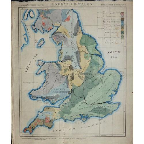 Old map image download for Geological map England & Wales.