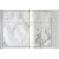 Carte Réduite des Mers du Nord . . .