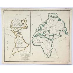 Carte des Deux Continents.