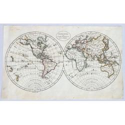 Mappe Monde ou carte Generale de la Terre.