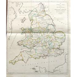 An Index Map to the Antiquities; of England and Wales. Shewing the Situation of every building described in this work.