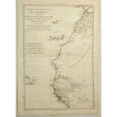 Old map image download for Partie Occidentale de L'Afrique. . .