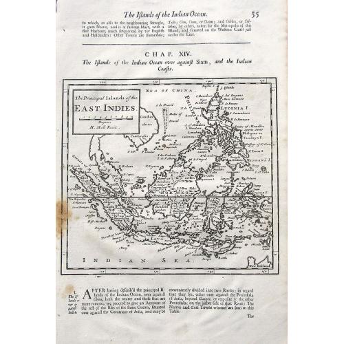 Old map image download for The Principal Islands of the East Indies.