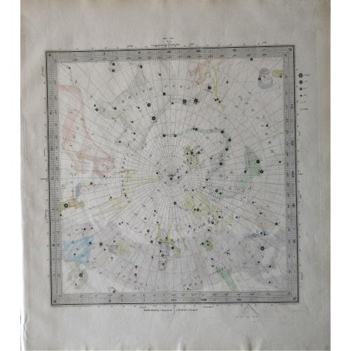 Old map image download for Set of six S.D.U.K celestial charts.