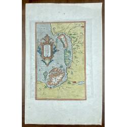 [Lot of 8 maps and prints]  Norvegiae Maritimae ab Elf-burgo ad Dronten / Pascaert van Noorwegen streckende van Elf-burg tot Dronten.