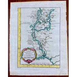 [Lot of 8 maps and prints]  Norvegiae Maritimae ab Elf-burgo ad Dronten / Pascaert van Noorwegen streckende van Elf-burg tot Dronten.