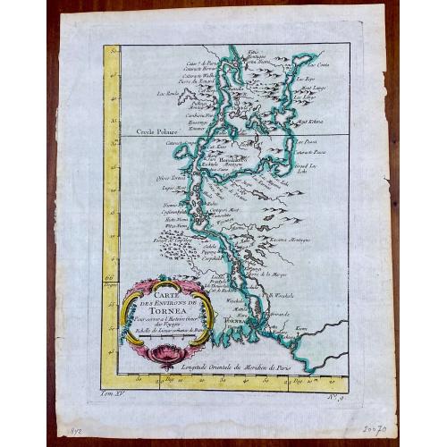 Old map image download for [Lot of 8 maps and prints]  Norvegiae Maritimae ab Elf-burgo ad Dronten / Pascaert van Noorwegen streckende van Elf-burg tot Dronten.