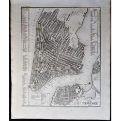 Plan von New-York 1844.