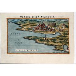 Polla/Viaggio Da Venetia [Pola in Istria] Rare 1st edition