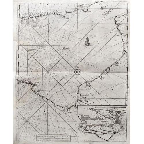 Old map image download for [sea-chart of the Channel between England and France]