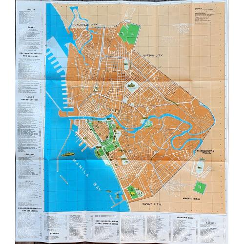 Old map image download for Manila and bay area