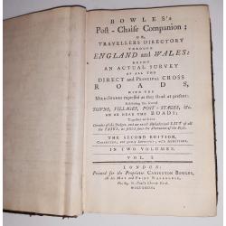 Bowles's Post Chaise Companion; or, Travellers Directory through England and Wales …