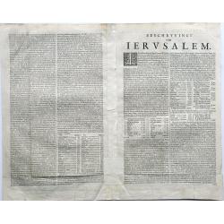 A set of four Dancker Danckerts Bible maps