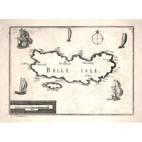 Old map image download for BELLE ISLE