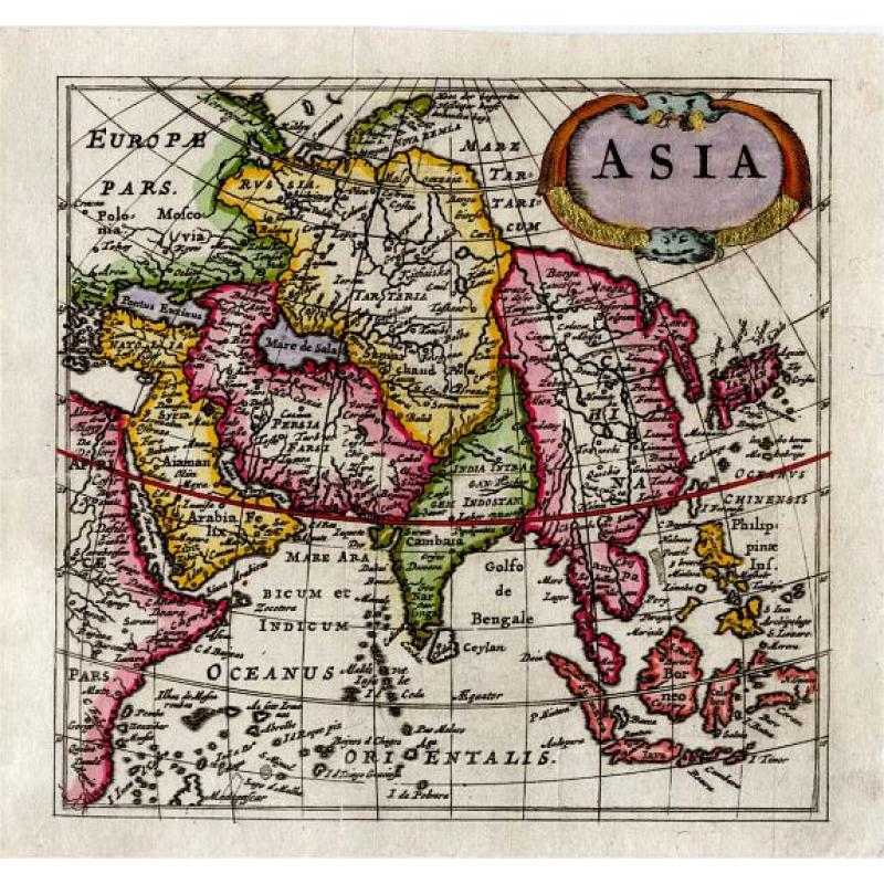 Asia (heightened with gold leaf)