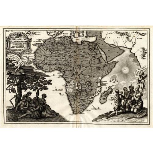 Old map image download for Representatio Totius Africae ... 