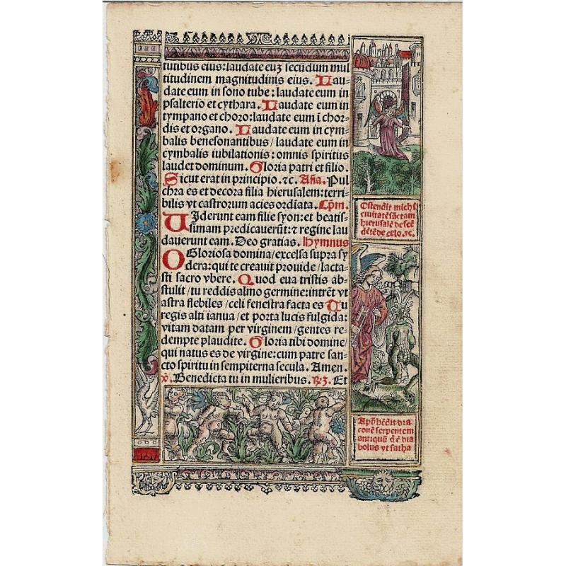 Horae use of Rome 1507