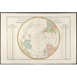 Mappe-Monde Sur Le Plan De L\'Equateur HémisphÞre Méridional