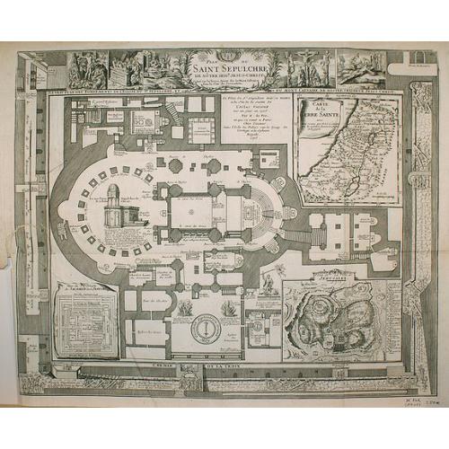 Old map image download for Plan du Saint Sepulchre..