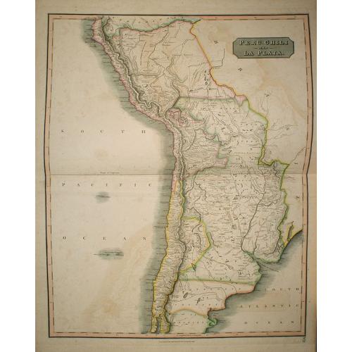 Old map image download for Peru, Chili and La Plata.