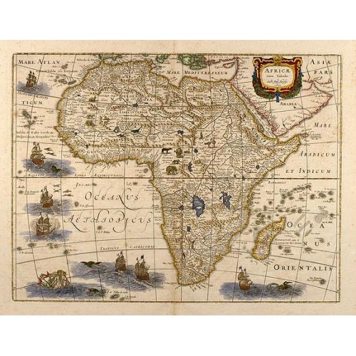 Old map image download for Africae nova tabula