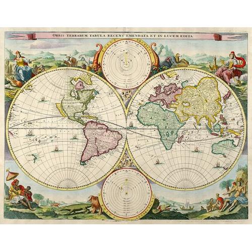 Old map image download for Orbis Terrarum Tabula Recens Emendata et in Lucem Edita