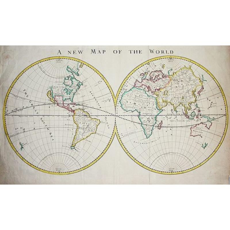 A new map of the world.