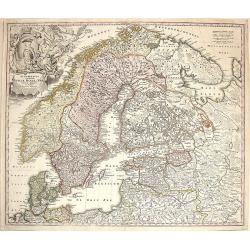 Scandinavia complectens Sueciae, Danaie & Norvegiae Regna.