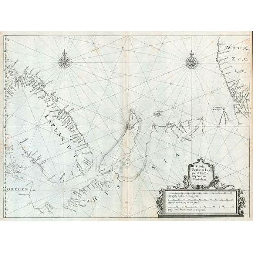 Old map image download for Tabula Portuum Lappiae et Russiae, usq Novam Zembalam.