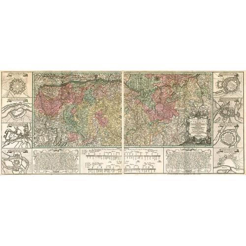 Old map image download for Charte Geographique de la Campagne du Haut Rhin...