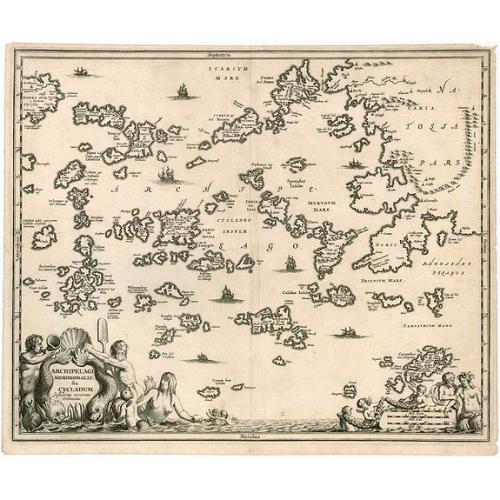 Old map image download for Archipelagi Meridionalis; seu Cycladum.