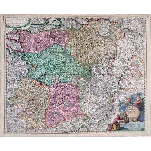 Old map image download for Ducatus Brabantia divise in Hispanicam et Batavam?