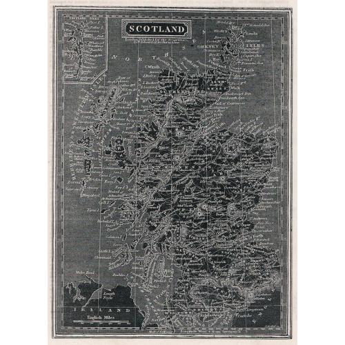 Old map image download for Scotland.