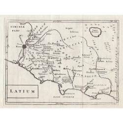 [3 Maps] Latium, Italia propria, Magna Graecia Italiae antiquae pars.