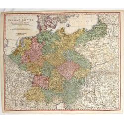 A New Map of Germany and Its Neighbouring States.