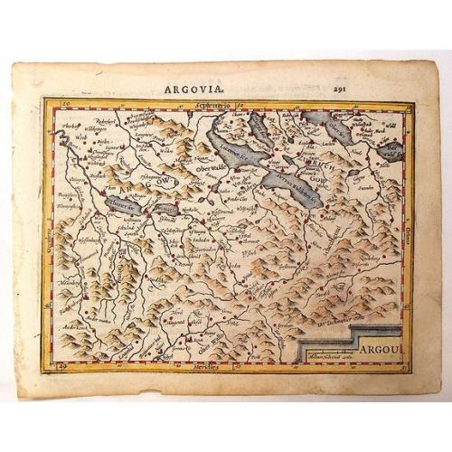 Old map image download for Argou (Argovia)