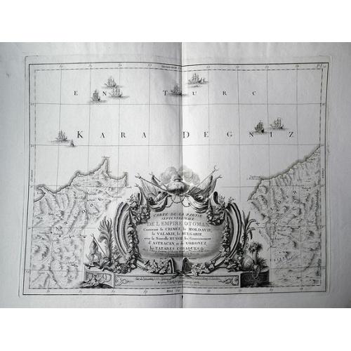 Old map image download for Carte de la Partie septentrionale de l Empire Otoman.