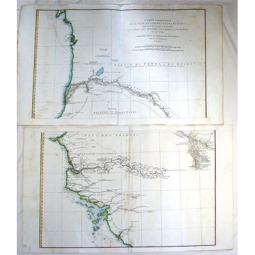 Old map image download for Carte particuliere de la Cote Occidnetale de L'Afrique.