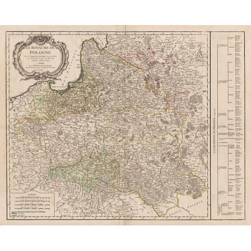 Old map image download for Le Royaume de Pologne. . . 