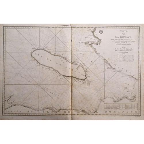 Old map image download for Carte de la Gonave...