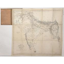 Map of India to Illustrate the History of the Mutiny .