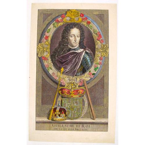 Old map image download for Portrait of "Guillaume III Roi".