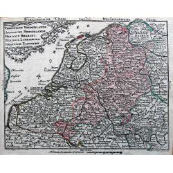 Image download for Vereinigte Niederlande, Spanische Niederlande, Herzogt. Brabant, Herzogt. Luxemburg, Graefsch. Flandern.