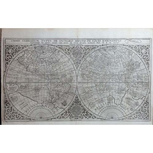 Old map image download for Orbis Terrarum Typus de Integro Multis in Locis Emendatus.