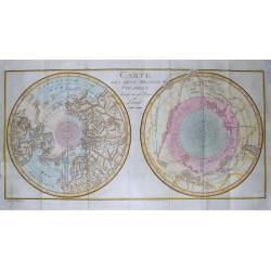 Carte Des Deux Regions Polaires...