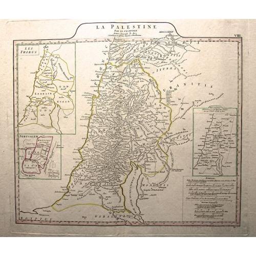 Old map image download for La Palestine.